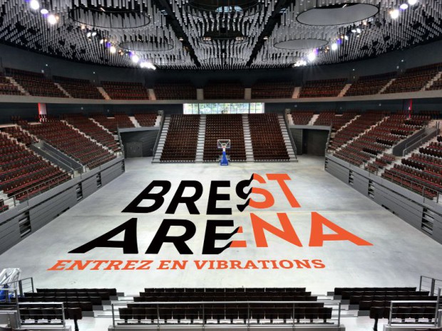 Brest Arena livrée en septembre 2014