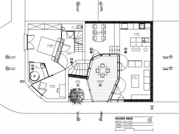 Rénovation, extension et surélévation à Nantes