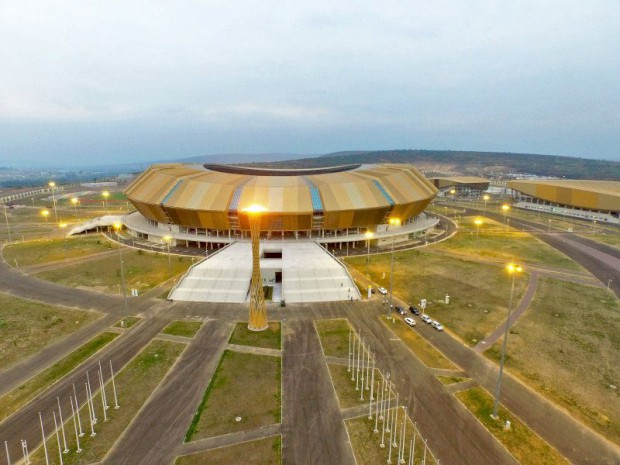 Des infrastructures sportives de Kintélé.  