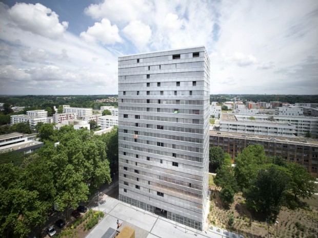 Réhabilitation urbaine du quartier Génicart à Lormont en Gironde réalisée LAN