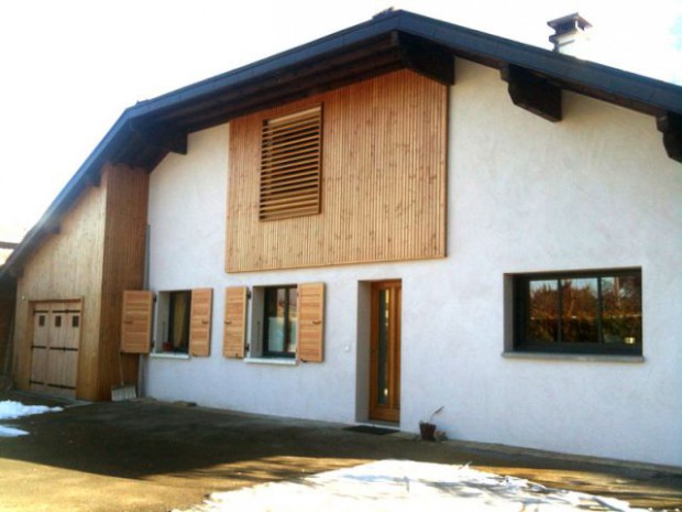 Restructuration d'une maison en Haute-Savoie