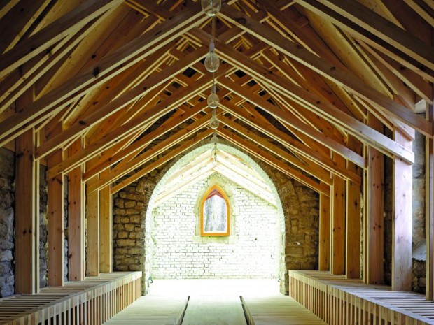 1er Prix Catégorie transformation de l'existant Chapelle Ste Genevieve Saint Maurice sous les Cotes (55)	