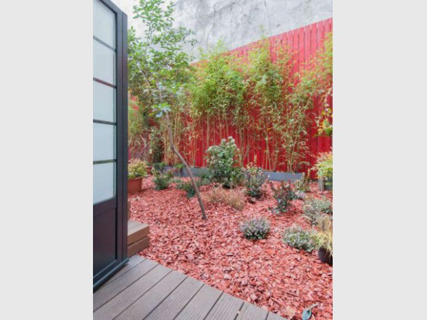 Appartement parisien atypique avec jardin