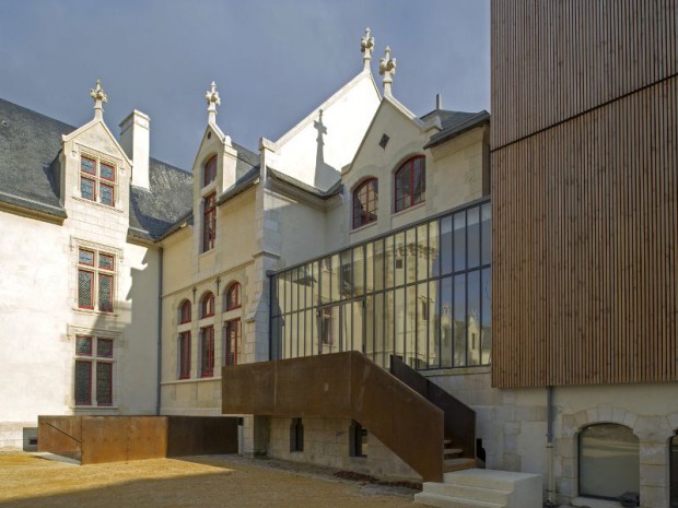 Rénovation du château de Thouars 
