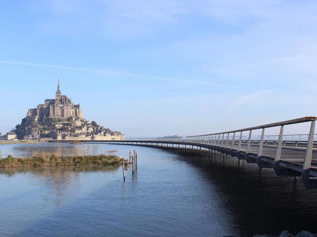 Jetée du Mont Saint Michel - D. Feichtinger - Prix Eiffel 2015