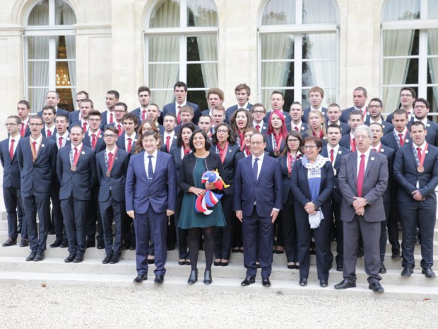 Worldskills à l'élysée