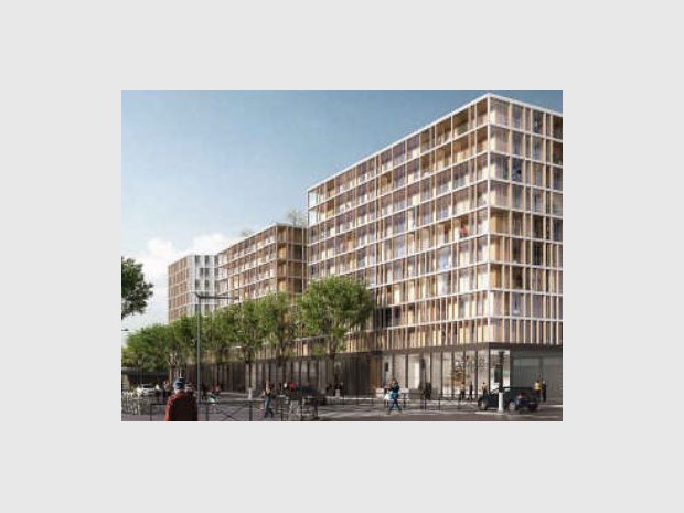 RATP construit 220 logements à la Villette sur le site de la RATP avec agence Mader 