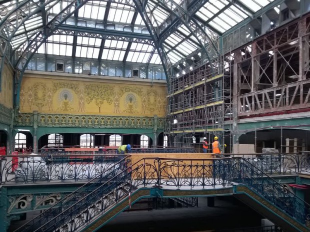 Chantier de la Samaritaine dévoilé en novembre 2015 par les architectes 