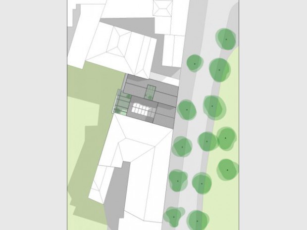 Un hangar commercial réhabilité pour créer deux logements imbriqués 