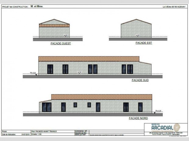 Maison rénovée Arcadial