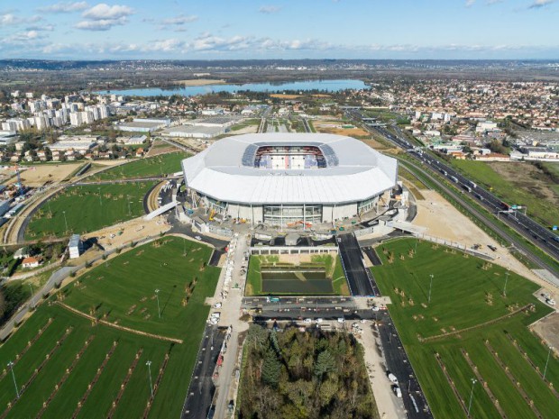 Le Parc Olympique Lyonnais inauguré le samedi 9 janvier 2016 à Décines 