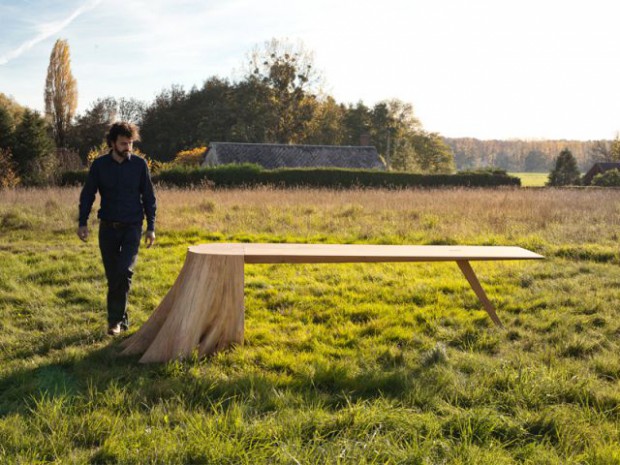 Table Racines carré - Thomas de Lussac