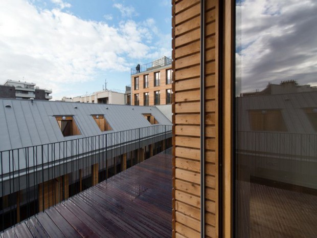 Réalisation de logements sociaux au 61 rue saint-charles dans le 15ème arrondissement de Paris