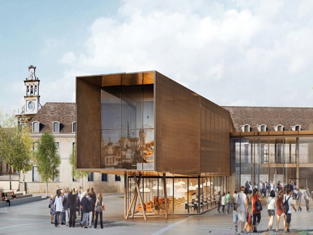 La future cité internationale de la gastronomie et du du vin dévoilée à Dijon 