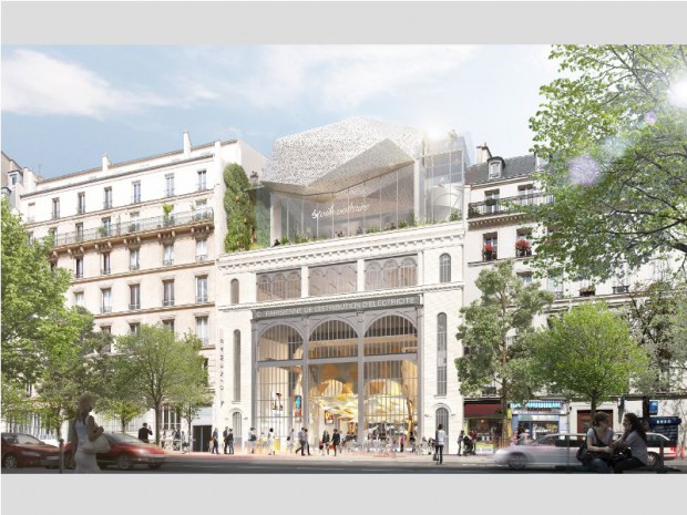 Réinventer Paris - Sous station Voltaire
