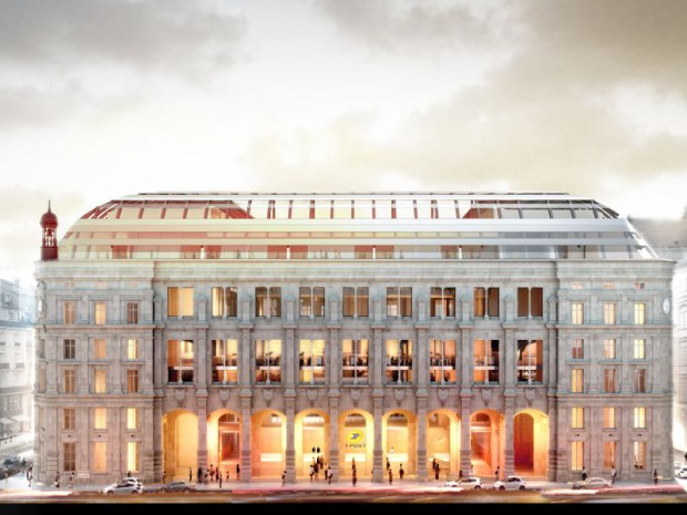 La nouvelle Poste du Louvre à Paris 