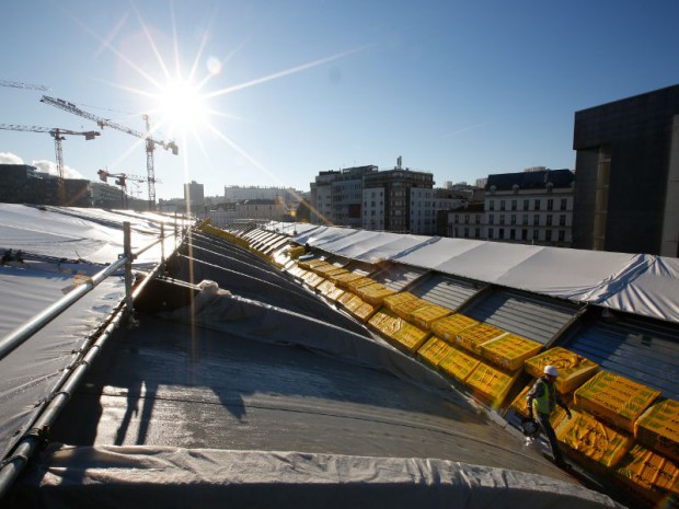 Reconversion lourde de a Halle Freyssinet à Paris, futur quartier de la French Tech