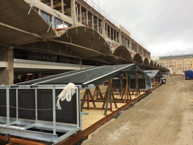 Reconversion lourde de la Halle Freyssinet à Paris, futur quartier de la French Tech