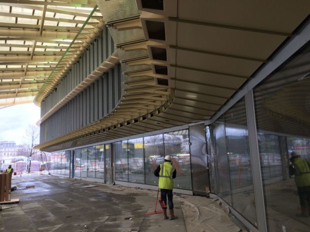 Livraison en février 2016 de la Canopée et la gare Châtelet-Les Halles