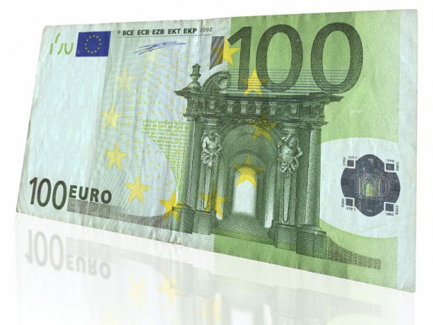 Argent - billet de 100 &euro;