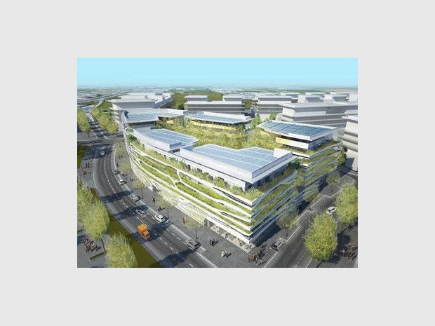 Un ensemble de projet mixte à Castelnau-le-Lez