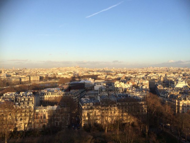 Paris, vue du ciel