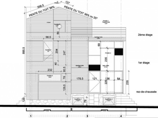 Une maison transformée grâce à une seconde peau