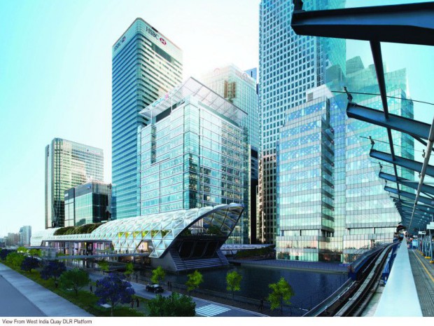 Meilleur projet de rénovation urbaine  Crossrail Place Londres, Royaume-Uni