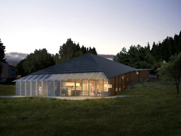 Maison La Garandie, Kengo Kuma