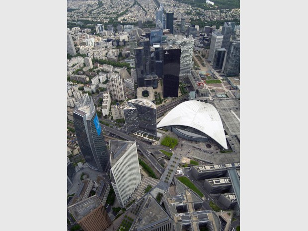 Vers la place Carpeaux à la Défense 