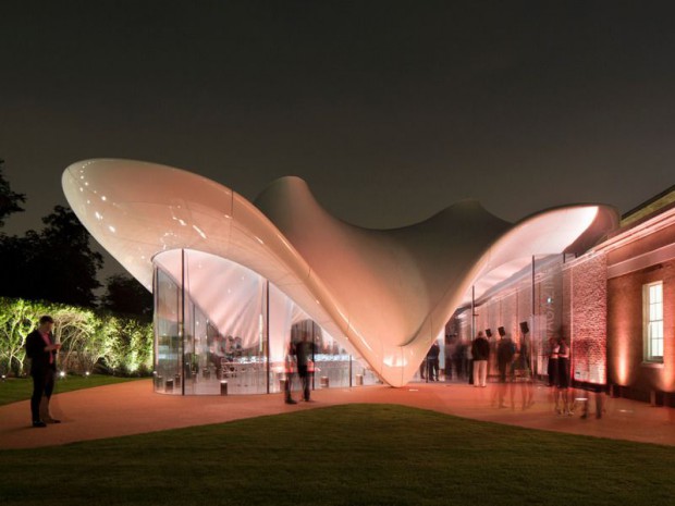 La Serpentine Sacker Gallery de Zaha Hadid