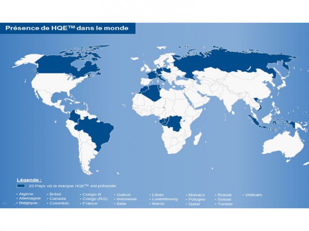 Certifications HQE dans le monde