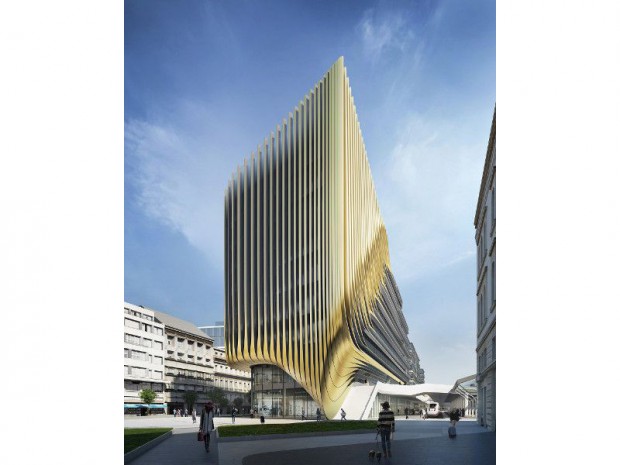 Zaha Hadid projet à Prague