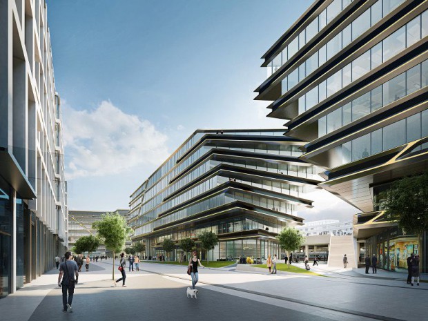 Zaha Hadid projet à Prague