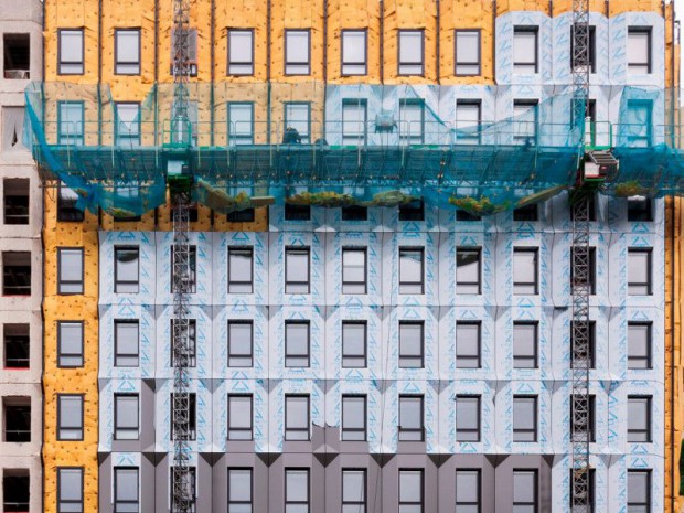 Réhabilitation d'un bâtiment de bureaux par ArchiGroup rue de Chevaleret à Paris