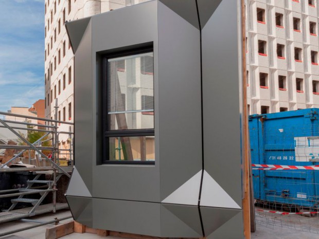 Réhabilitation d'un bâtiment de bureaux par ArchiGroup rue de Chevaleret à Paris