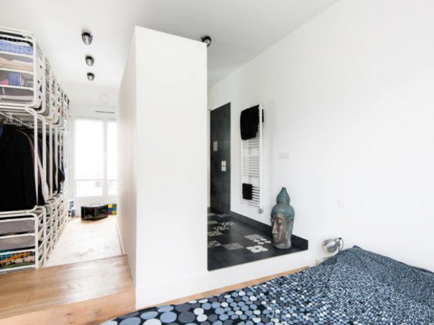 Deux appartements réunis en un duplex