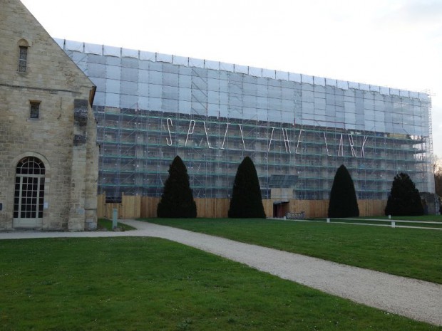 Travaux de restauration et de valorisation de l'abbaye de Royaumont dans le Val d'Oise