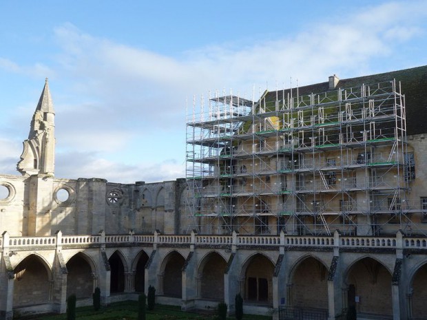 Travaux de restauration et de valorisation de l'abbaye de Royaumont dans le Val d'Oise