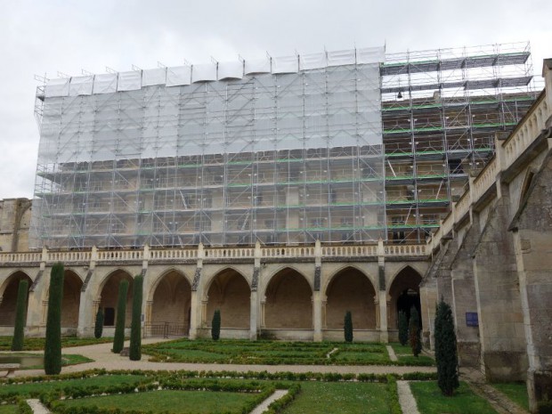 Travaux de restauration et de valorisation de l'abbaye de Royaumont dans le Val d'Oise