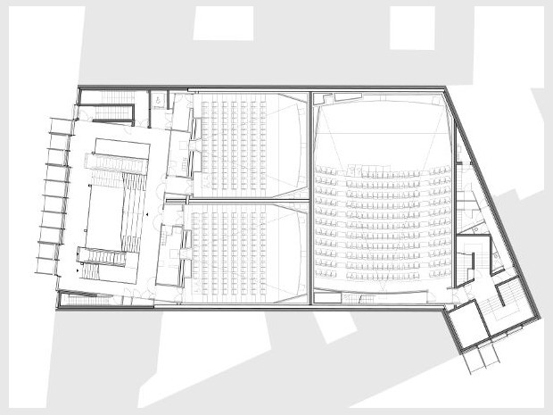 Reconstruction du cinéma Alesia pour Gaumont-Pathé  dans le 14ème arrondissement de Paris