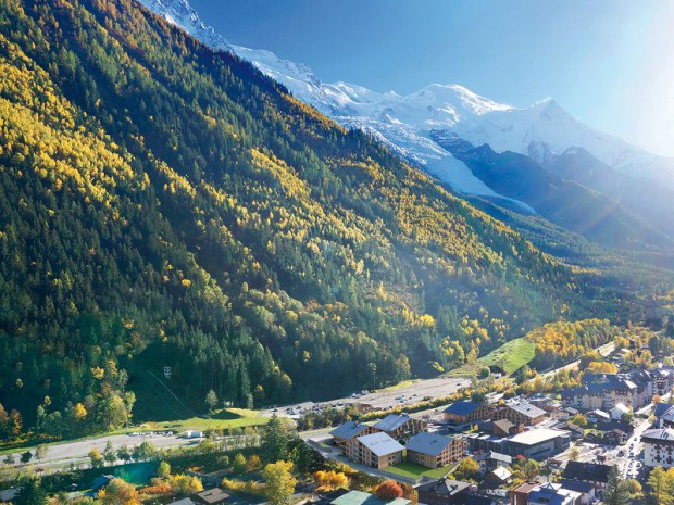 Réalisation du Cristal de Jade, résidence de tourisme à Chamonix