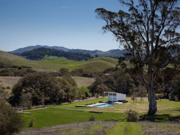 Un vieux ranch américain transformé en maison écologique