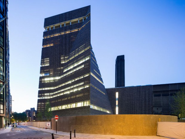 Inauguration de la nouvelle Tate Modern réalisée à Londres par Herzog & de Meuron 