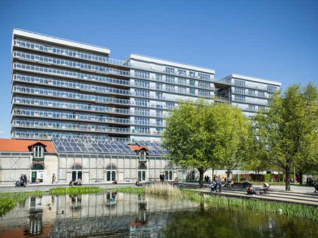 L'inauguration des lots E8 (Altarea Cogedim, Linkcity) et Parc 17 (VINCI Immobilier) sur le secteur Est de l'éco-quartier Clichy Batignolles