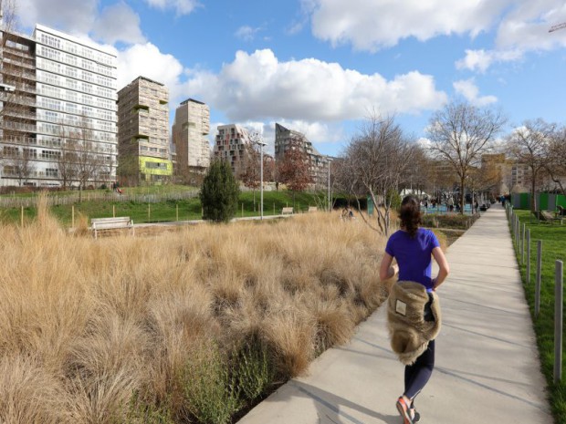 L'inauguration des lots E8 (Altarea Cogedim, Linkcity) et Parc 17 (VINCI Immobilier) sur le secteur Est de l'éco-quartier Clichy Batignolles