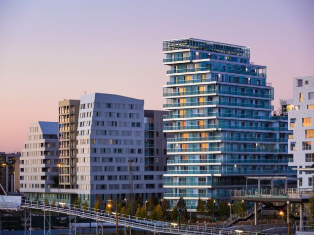 L'inauguration des lots E8 (Altarea Cogedim, Linkcity) et Parc 17 (VINCI Immobilier) sur le secteur Est de l'éco-quartier Clichy Batignolles