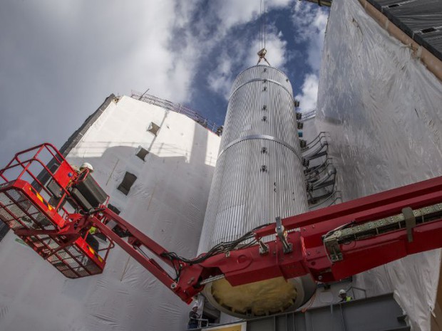 Installation des cuves dans la Maison IDF de la CUIP