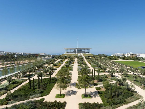 Opéra et bibliothèque Renzo Piano en Grèce