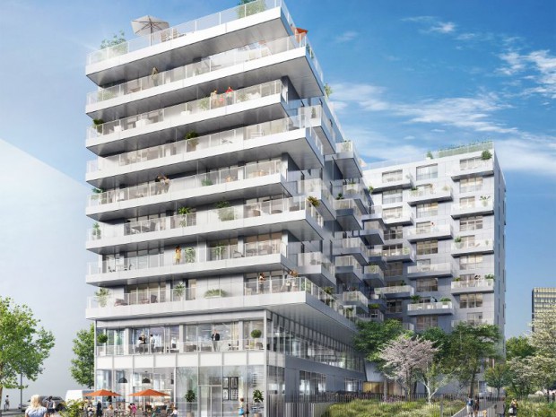 Une nouvelle résidence de 88 logements conçue par les architectes Lambert.Lenack à Paris